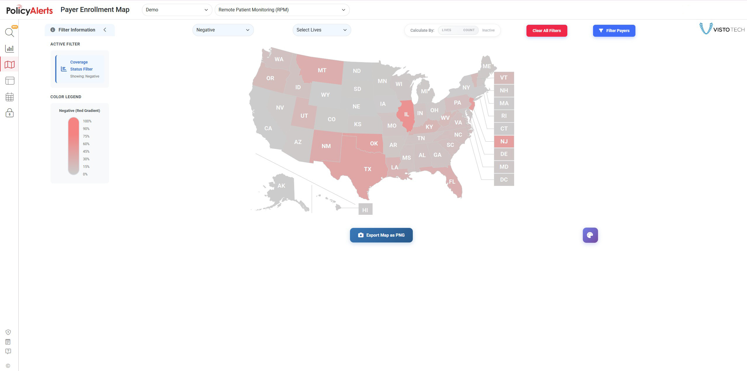 Payer Map - Negative Coverage